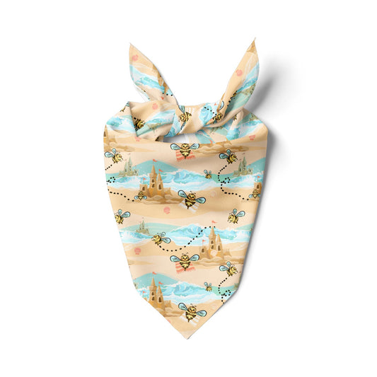 Bees at the Beach Bandana