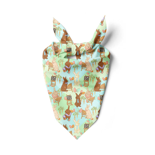 Chocolate Bunnies Bandana