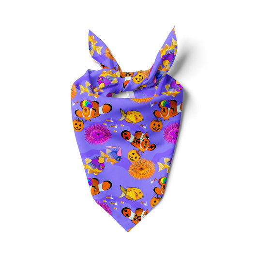 Clown Fish Trick or Treat Bandana