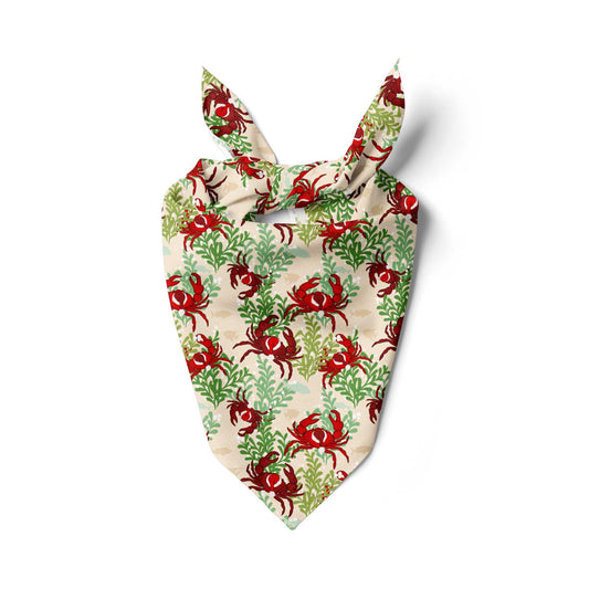 Crabby Bout Christmas Bandana