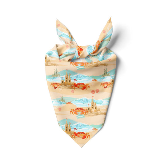 Sandcastle Crabs Bandana