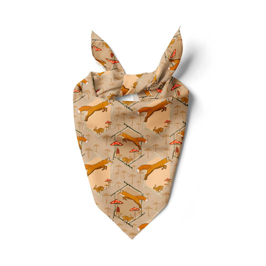 Fox and the Hare Bandana