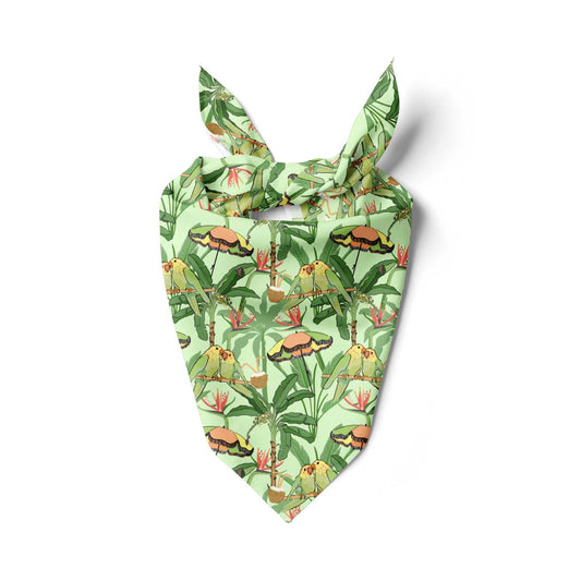 Lovebirds in Paradise Bandana