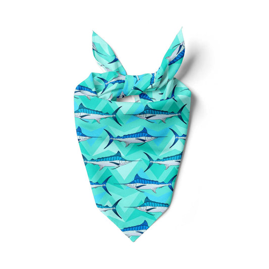 Blue Marlini Bandana