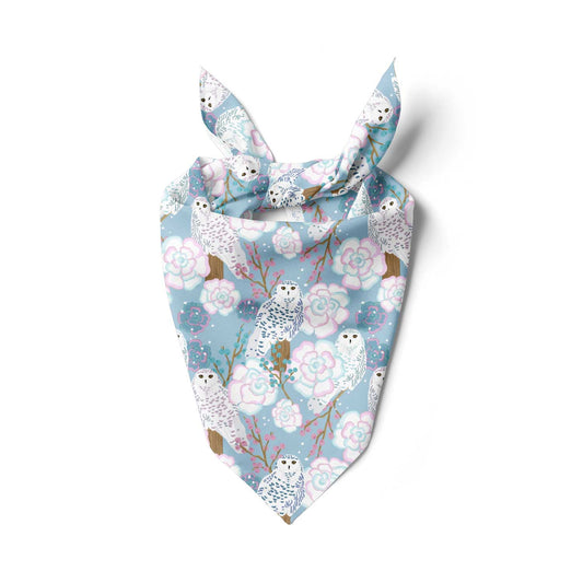 Winter Owls Bandana