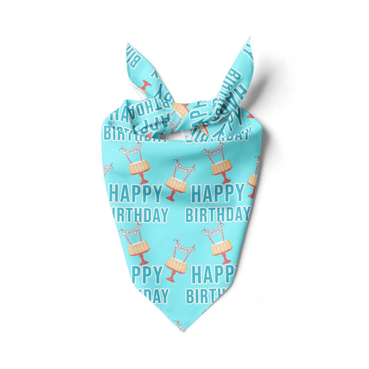 Puppy Birthday Cake Bandana