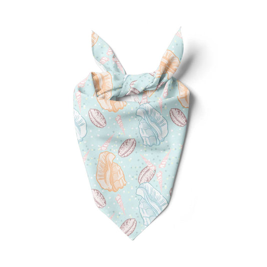Shells and Lighthouses Bandana