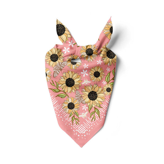 Sunflower Fields Bandana