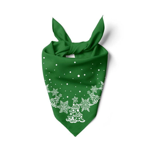 Christmas Lace Bandana