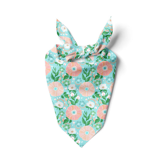 Ladybug Floral Bandana