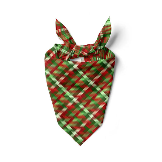 Christmas Animal Print Bandana