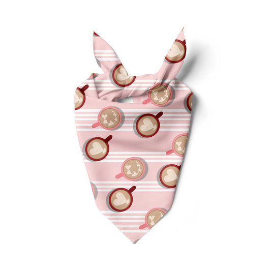 A Latte Love in Your Cup Bandana