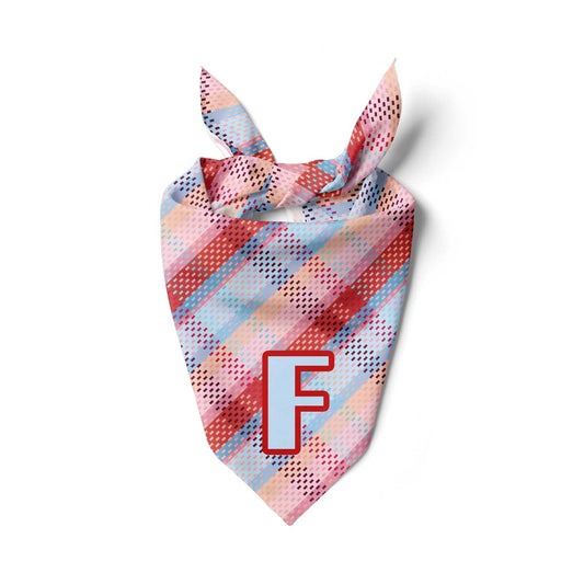 Love Boat Plaid Pink Bandana
