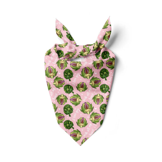 Love You With All My Hearts Bandana