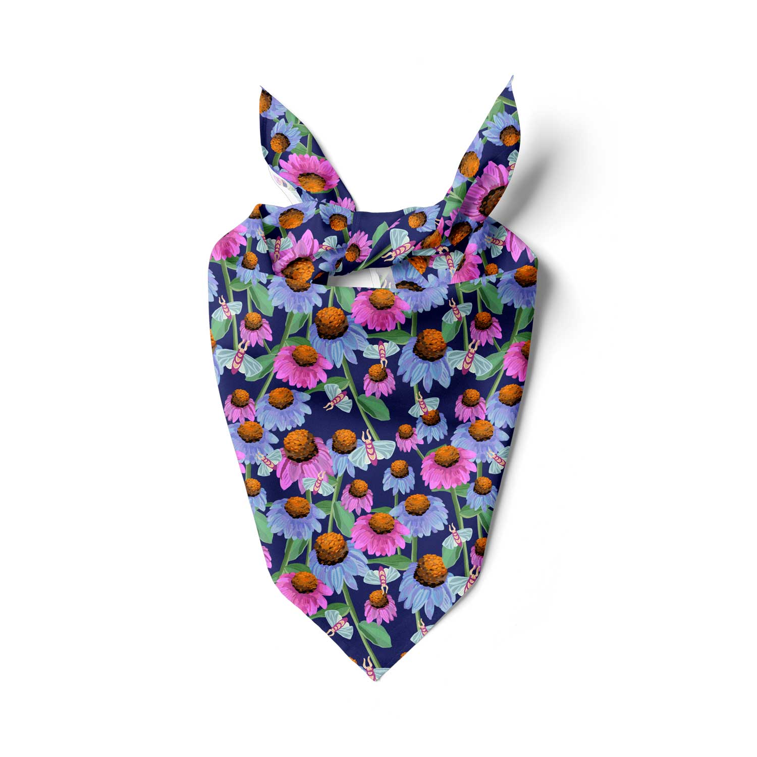 Cone Flower Flight Bandana Ferry Fancy