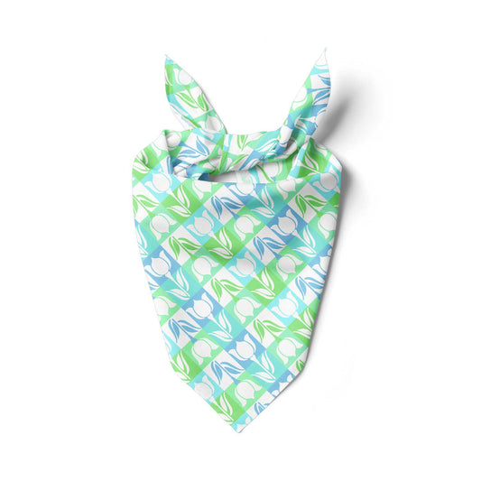 Retro Tulips Bandana