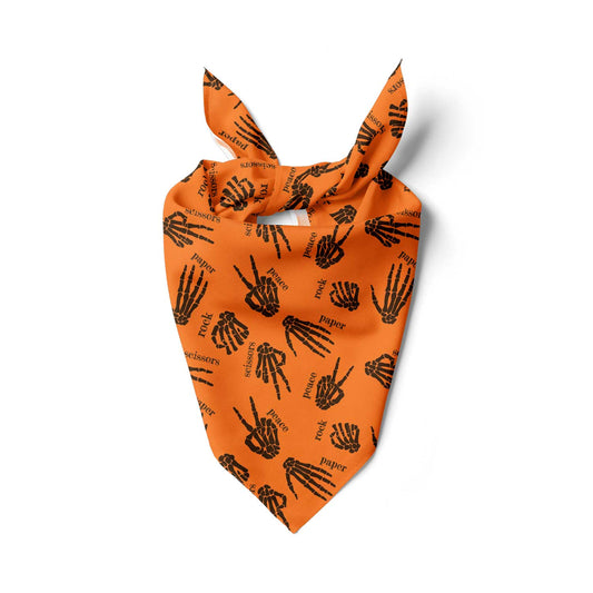 Rock Paper Scissors Peace Bandana