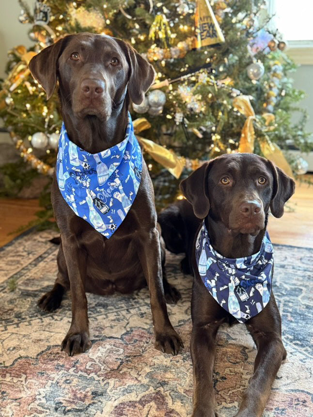 Puppin’ Bottles New Years Bandana