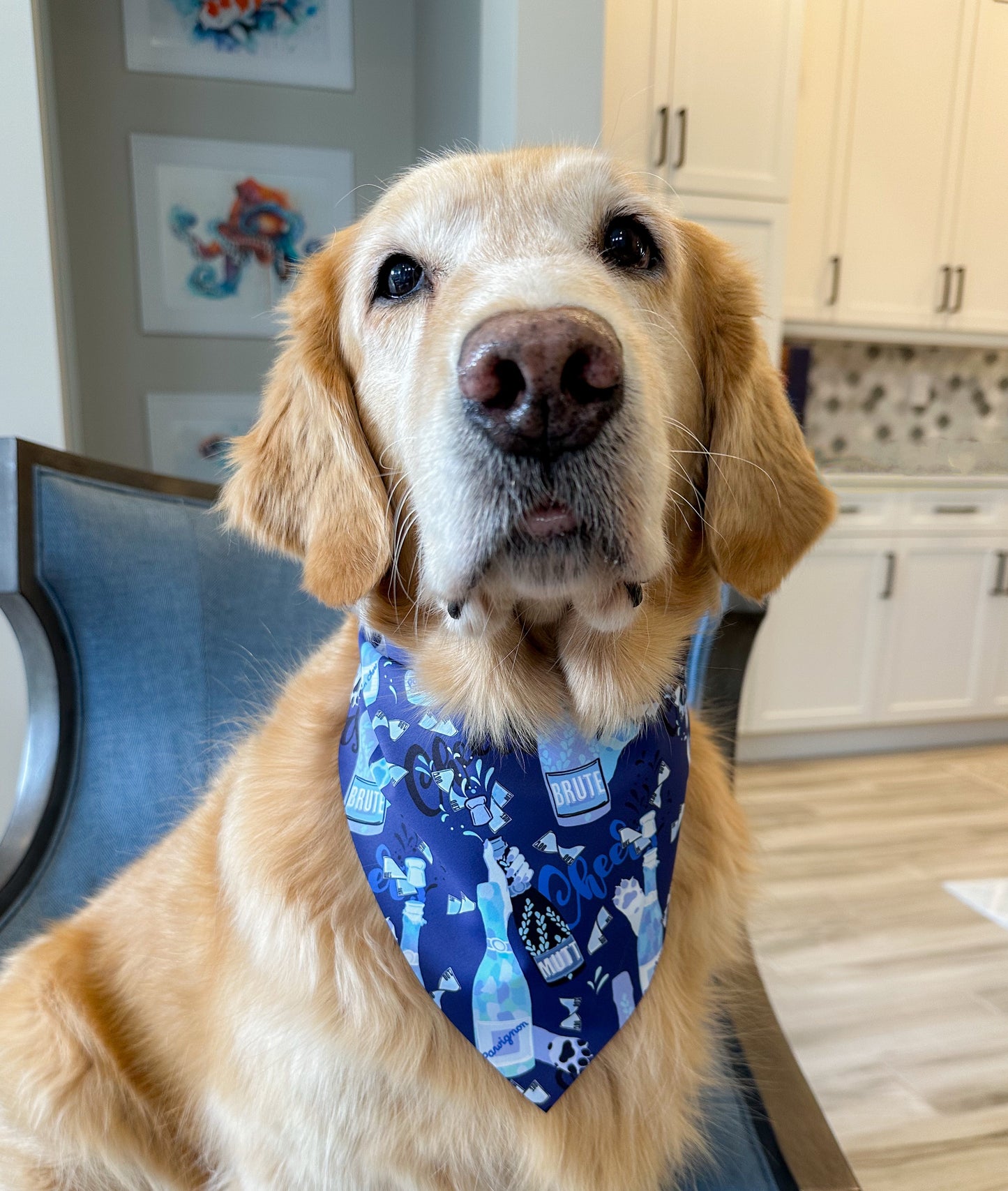 Puppin’ Bottles New Years Bandana