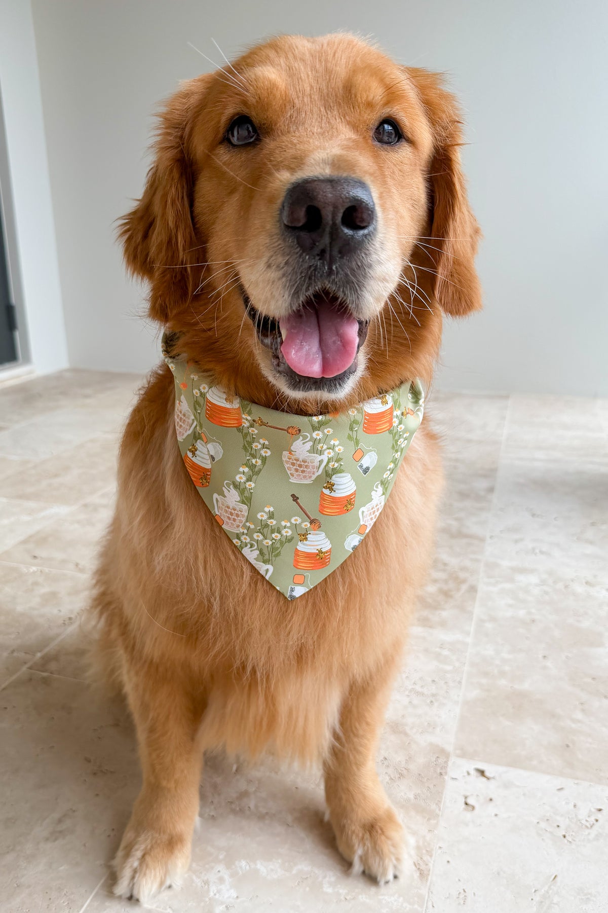 Chamomile and Honey Tea Bandana