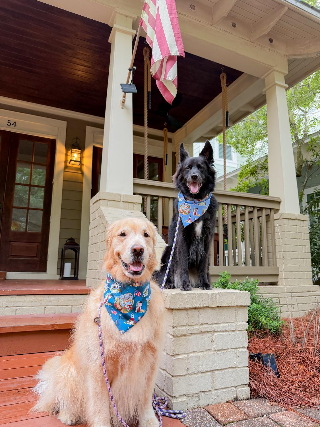 Summer at the Shore Bandana