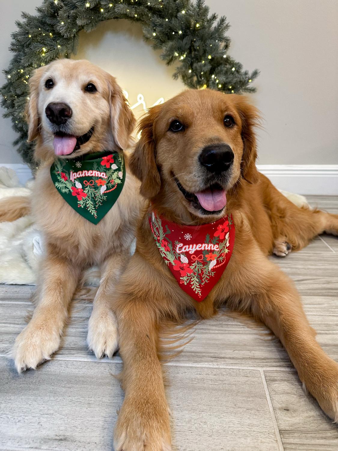 Luau Christmas Bandana