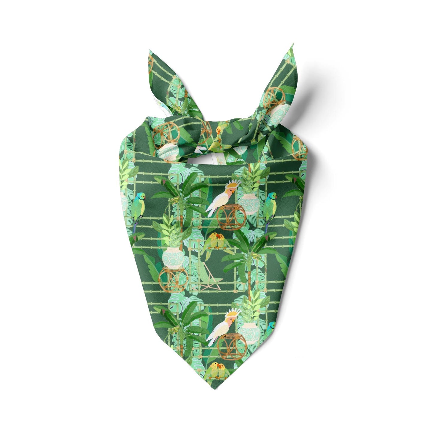 Bamboo Birds Bandana