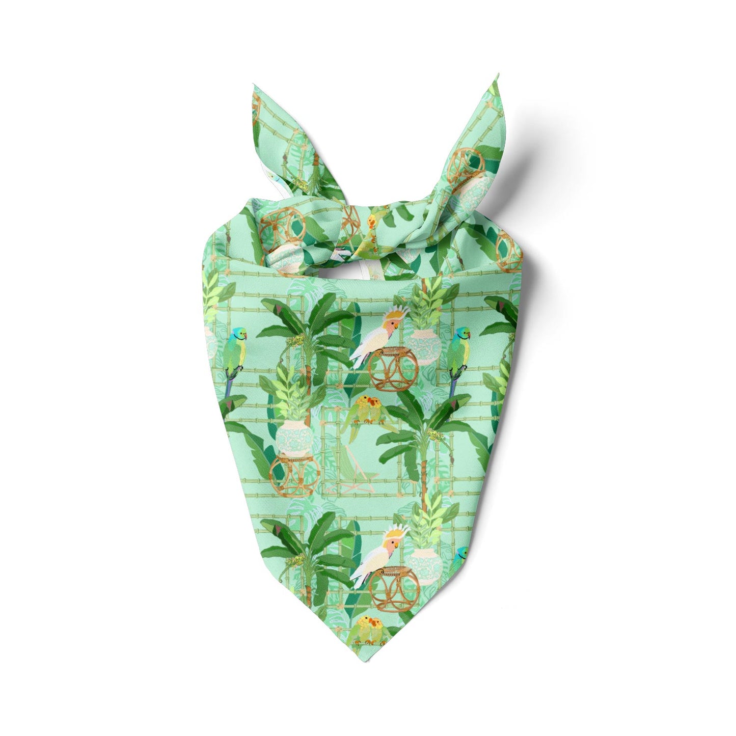 Bamboo Birds Bandana