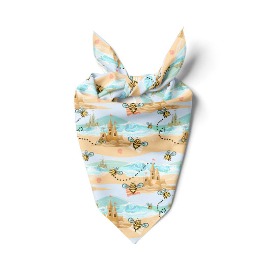 Bees at the Beach Bandana