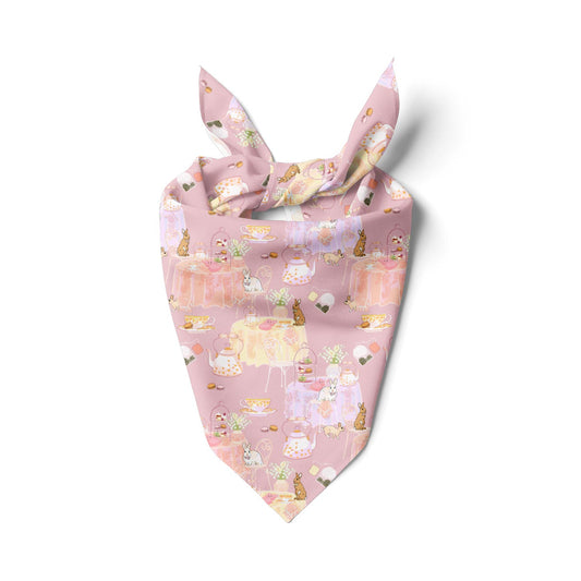 Bunny Tea Party Bandana