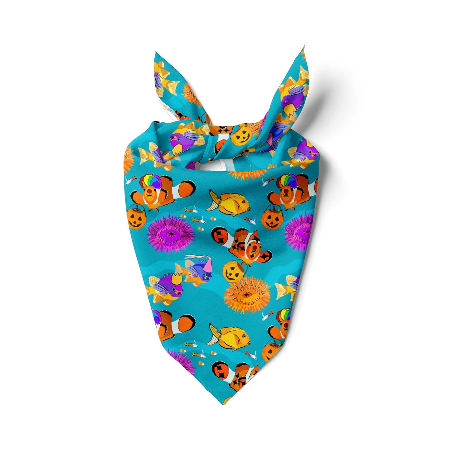 Clown Fish Trick or Treat Bandana
