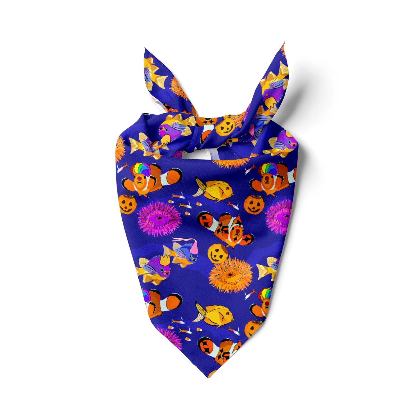 Clown Fish Trick or Treat Bandana