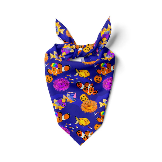 Clown Fish Trick or Treat Bandana