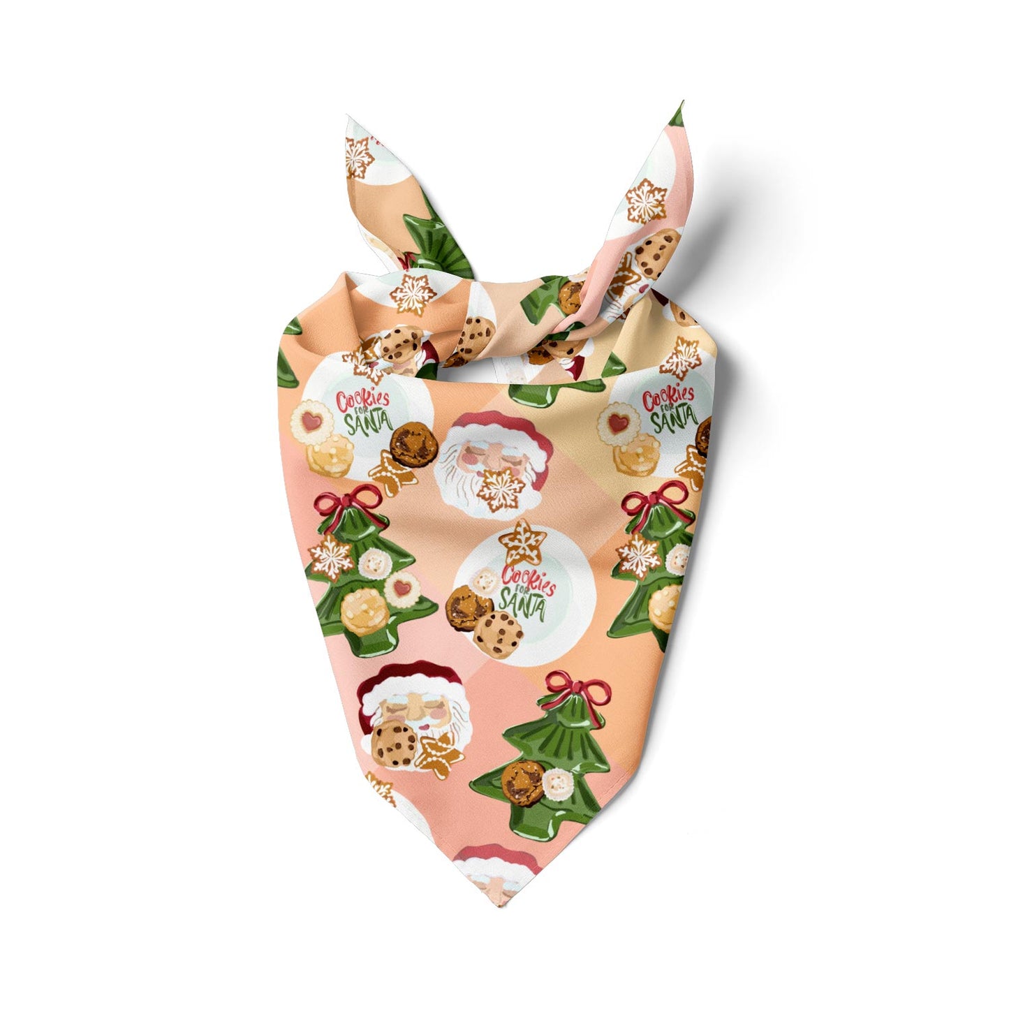 Fancy Cookie Plates Bandana