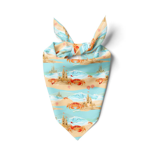 Sandcastle Crabs Bandana