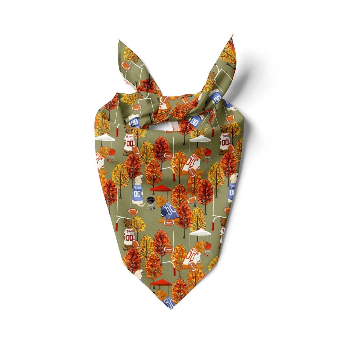 Fall Tailgate Bandana