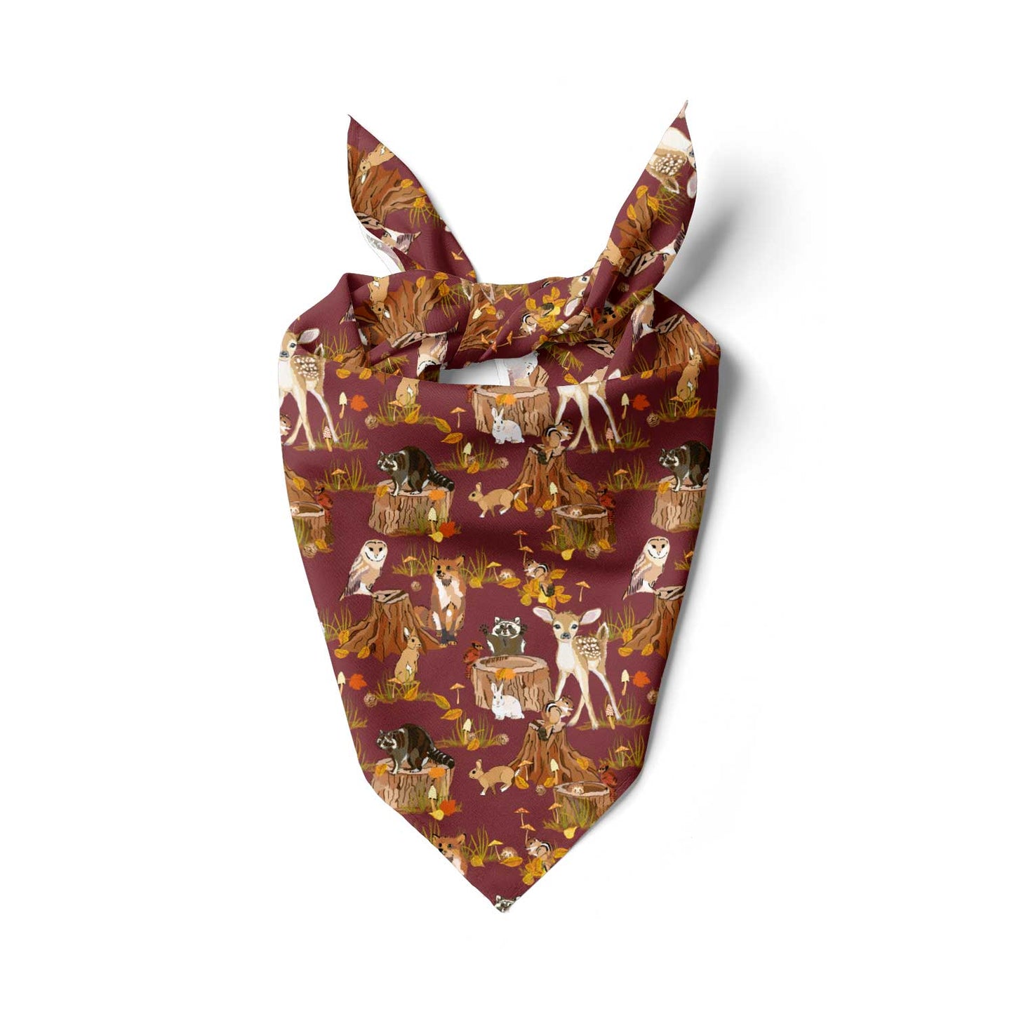Fall in the Woods Bandana