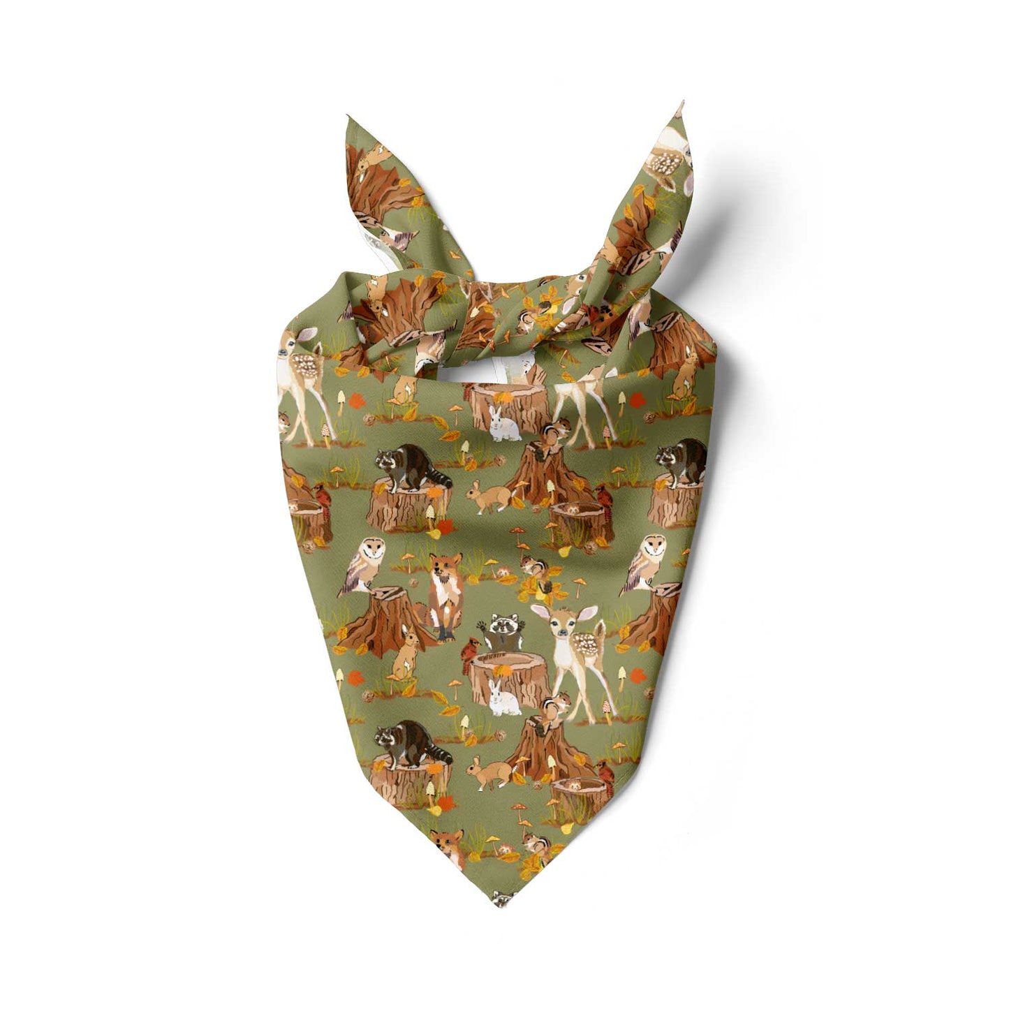 Fall in the Woods Bandana