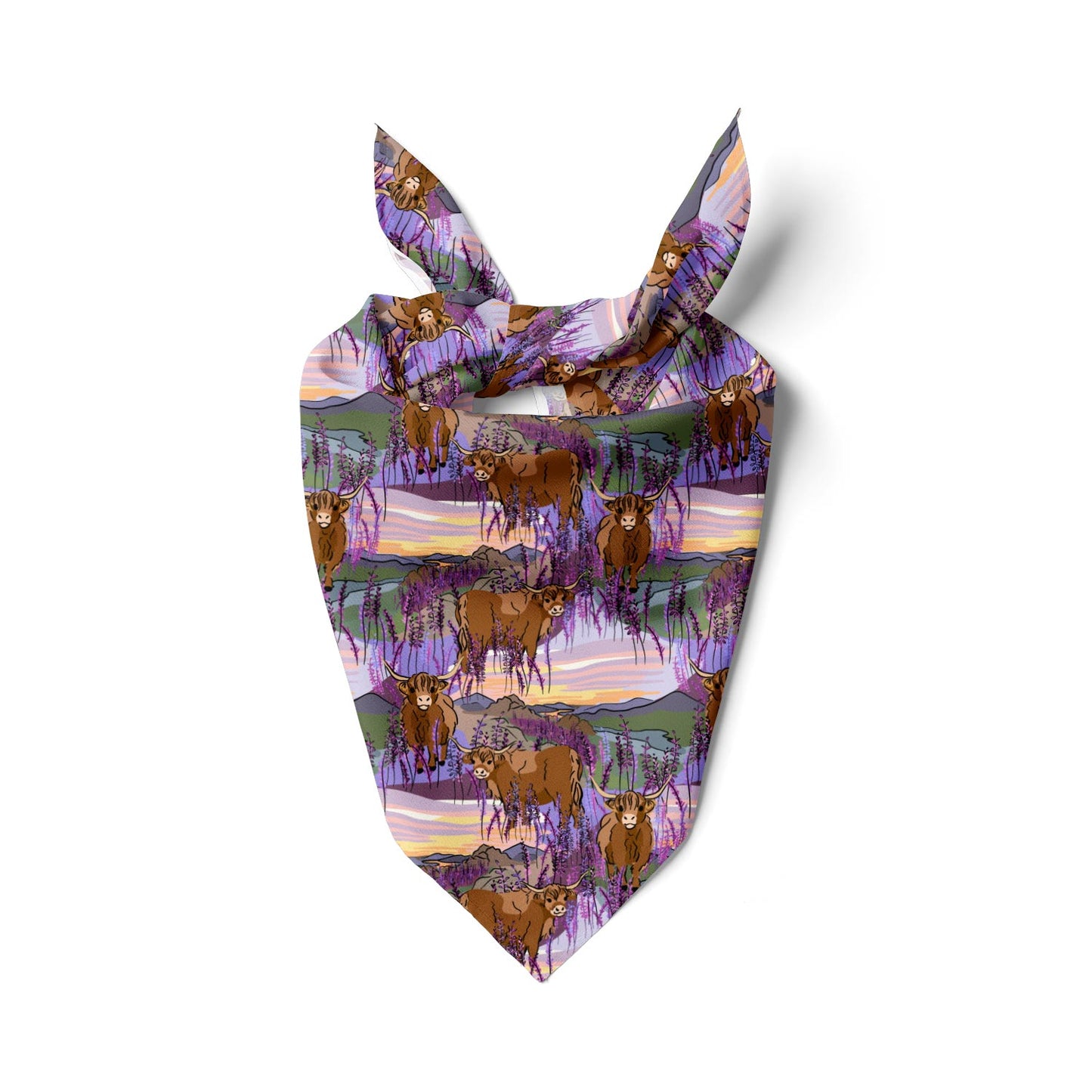 Highland Heather Bandana