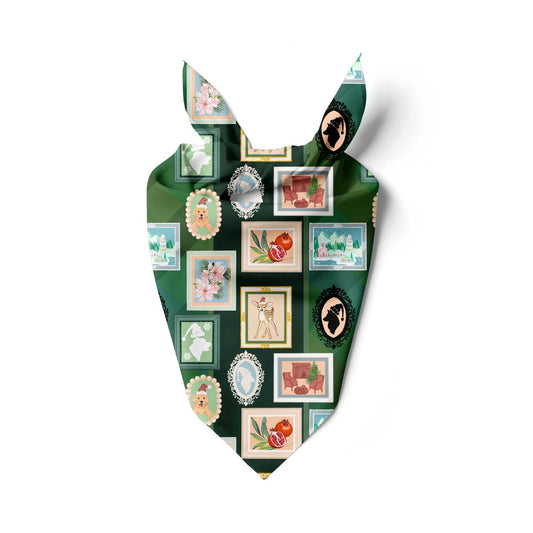 Holiday Gallery Wall Bandana