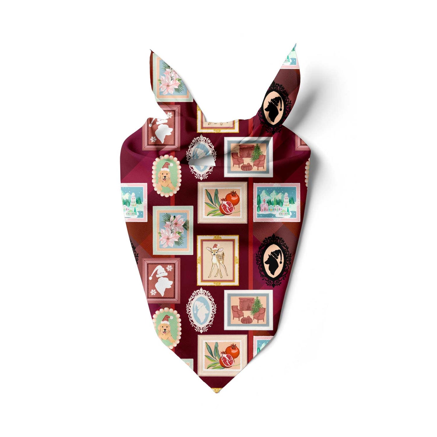 Holiday Gallery Wall Bandana