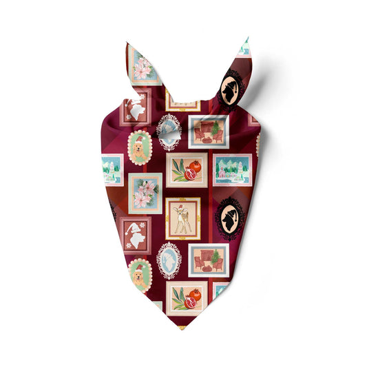 Holiday Gallery Wall Bandana