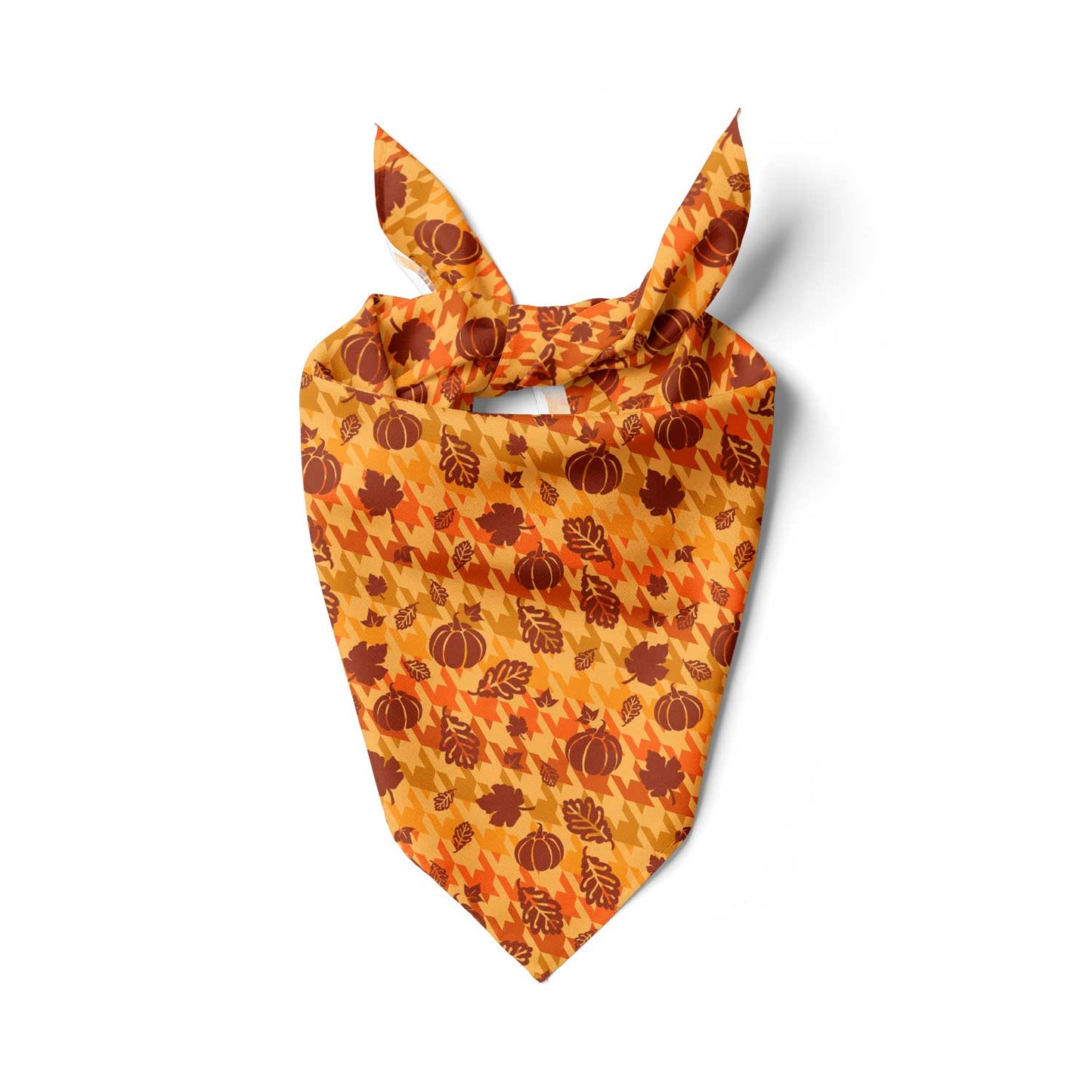 Houndstooth Fall / Halloween  Bandana