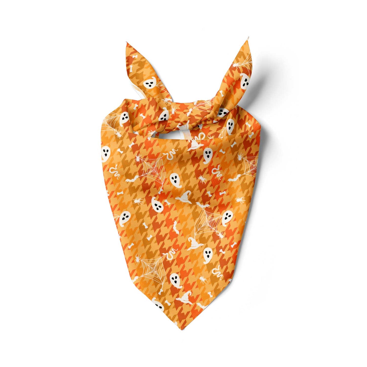 Houndstooth Fall / Halloween  Bandana