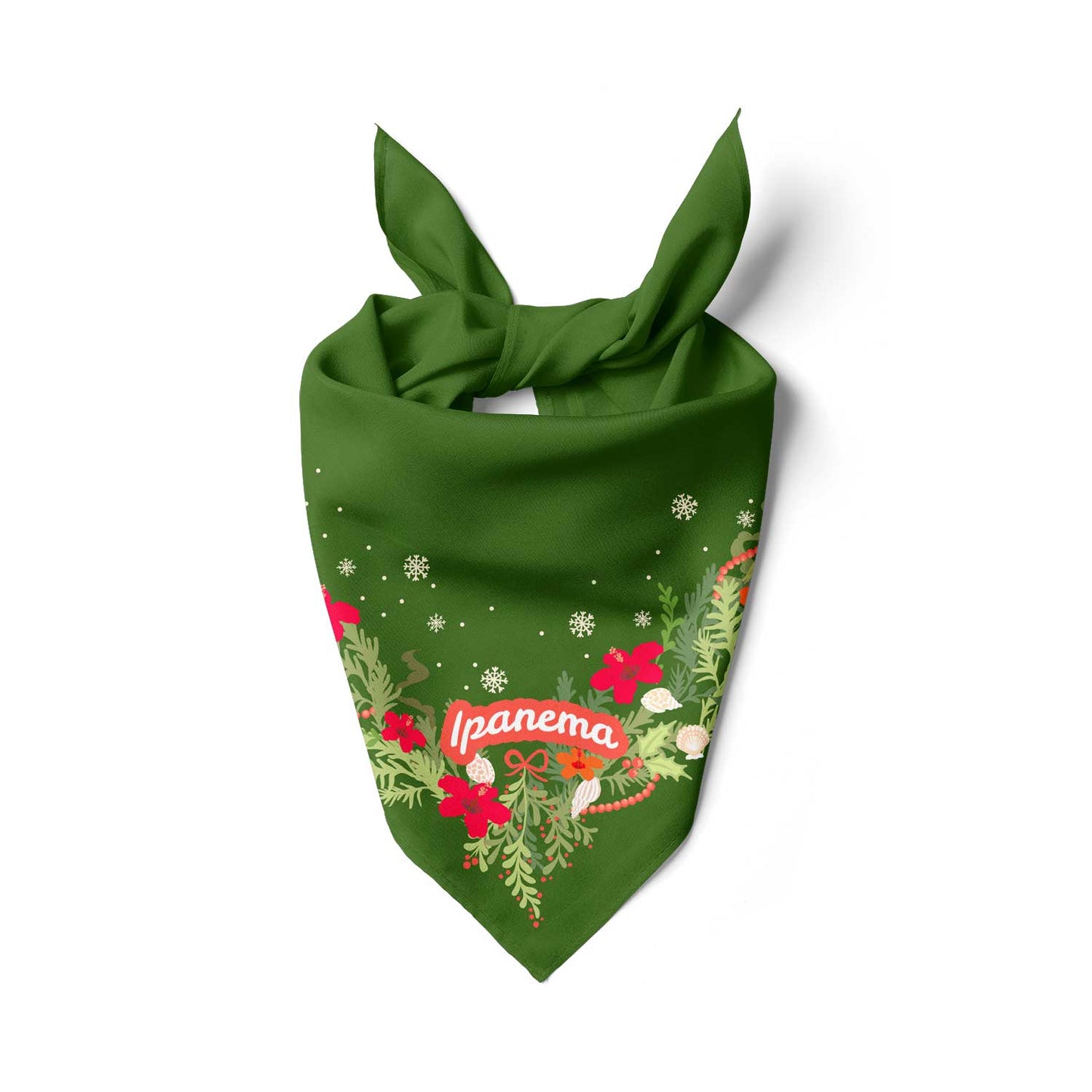 Luau Christmas Bandana