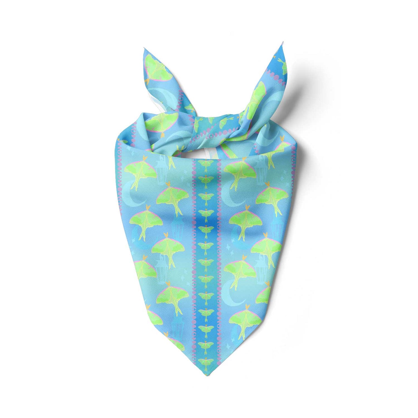 Luna Moths Bandana