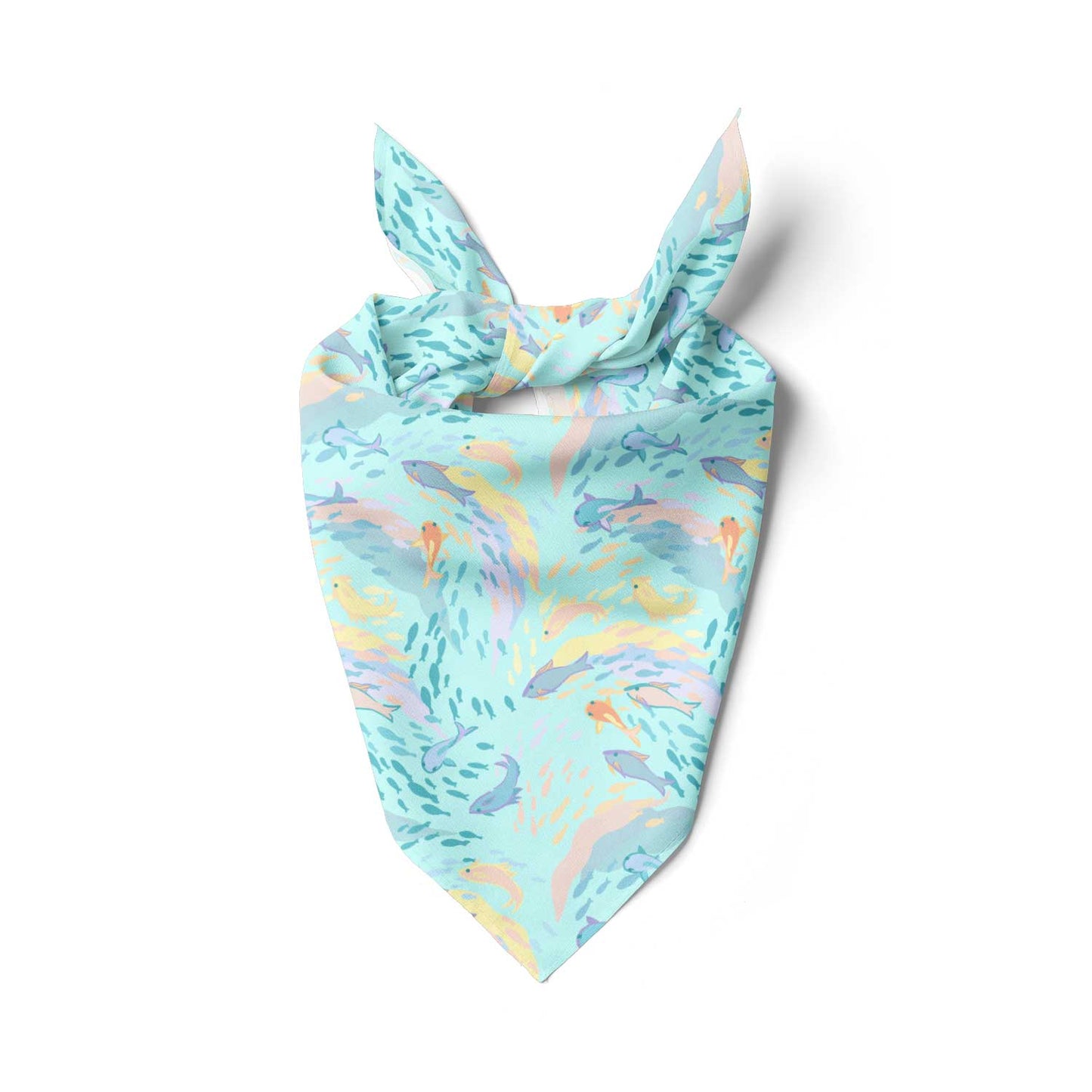 Pastel Fish Bandana