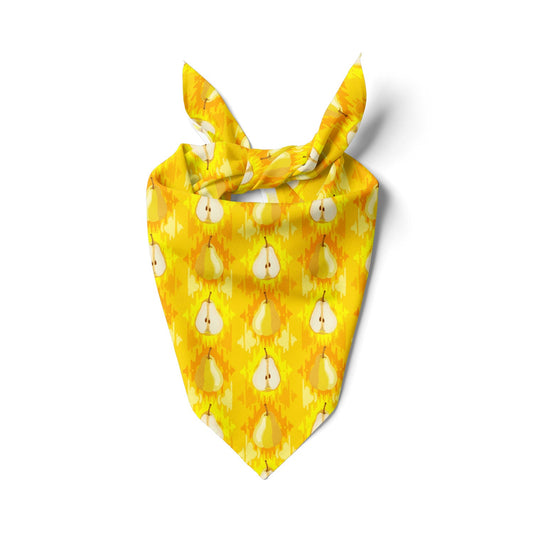 Pear Ikat Bandana