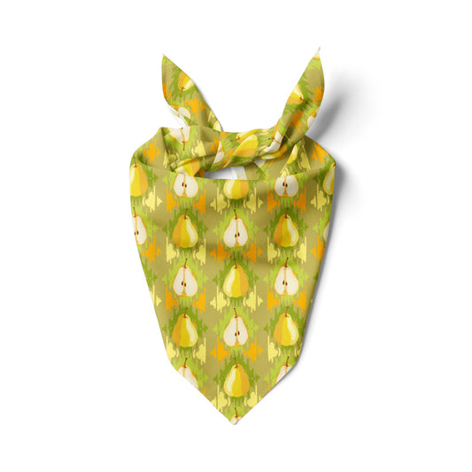 Pear Ikat Bandana