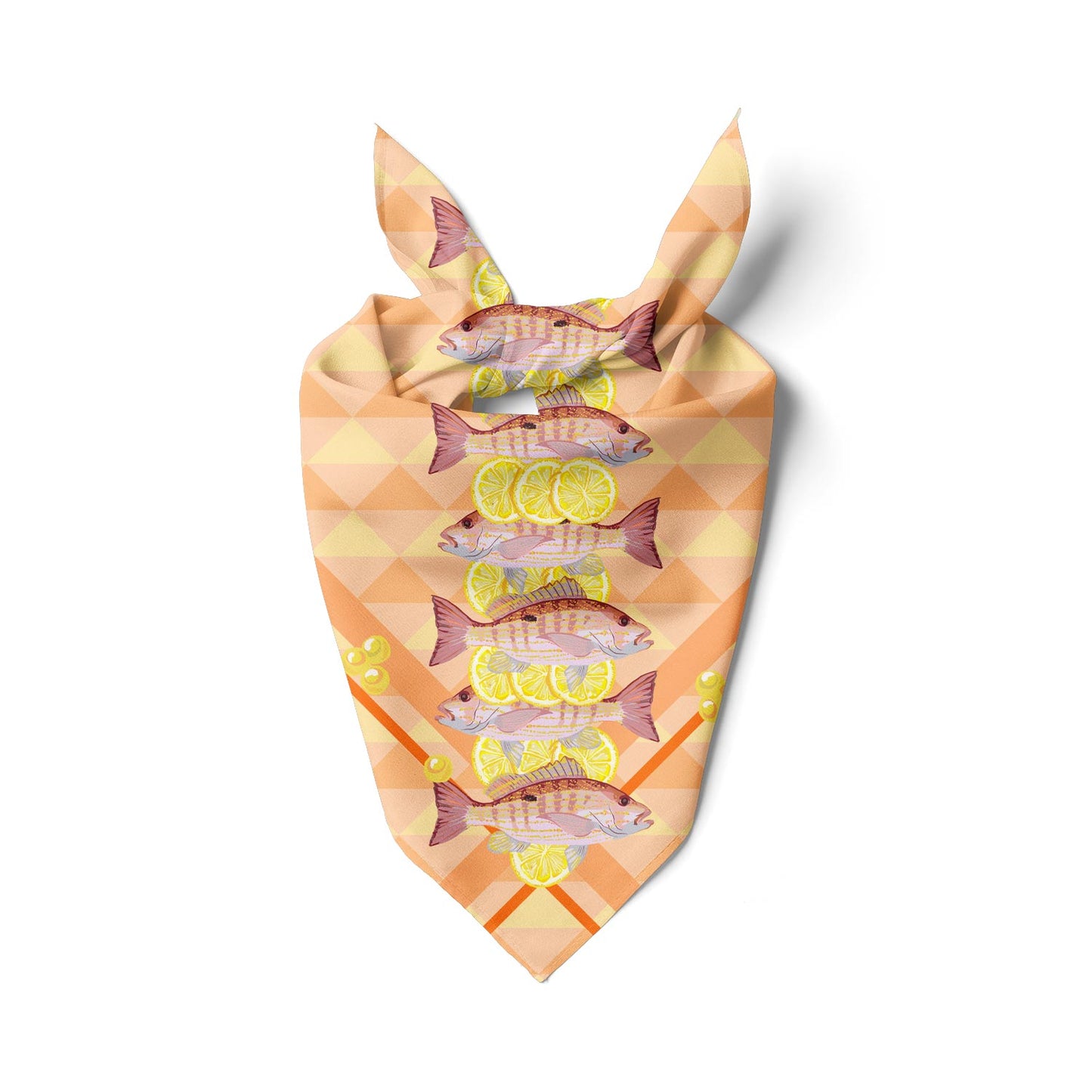 Snapper and Lemons  Bandana